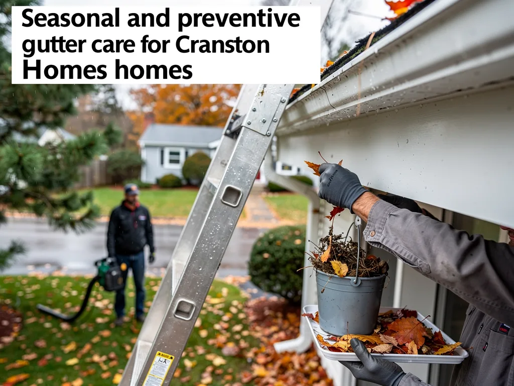 Seasonal and preventive gutter care for Cranston homes